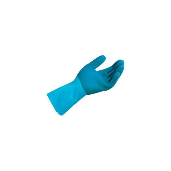Mapa Professional MAPA Blue-Grip LL301 Natural Rubber Gloves, Heavy Weight, Blue, 1 Pair, Small, 301426 301426 - main